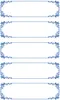 AVERY Zweckform Z-Design Haushaltsetiketten "Rahmen blau" Voir les images du produit 7
