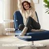 HOMCOM Kreslo Otočné relaxačné kreslo s povrchom v štýle Náhľad obrázku produktu 8