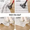 Teppichstopper 12er Set, Anti-Rutsch Pads 10x10 cm, Produktbild-Vorschau 4