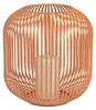 Windlicht Wili Stäbe in Kugelform H. 28cm apricot orange Produktbild-Vorschau 1