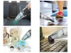 Collage of a handheld vacuum cleaner being used in different settings. Produktbild-Vorschau