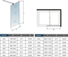 Duschabtrennung 100X200cm Nano+ESG Sicherheitsglas walk in Produktbild-Vorschau 7
