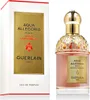 A bottle of Guerlain Aqua Allegoria Forte Rose Rosewood EDP and its packaging are displayed against a white background. Voir les images du produit
