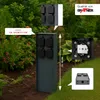 Grafner Edelstahl Design Gartensteckdose mit 4 Steckdosen, Produktbild-Vorschau 7