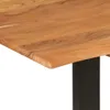 vidaXL Jídelní stůl 140×70×76 cm Akátové masivní dřevo Náhled obrázku produktu 4
