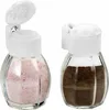 Salz-/Pfefferstreuer-Set 7 cm Glas/Kunststoff Produktbild-Vorschau 2
