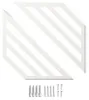 2x sossai Design Regalträger Truss in Weiß 250x250mm Produktbild-Vorschau 2
