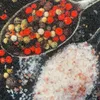 Tapis de cuisine lavable avec des épices en jaune rouge Voir les images du produit 2