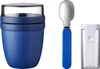 Lunchpot Mepal ELLIPSE + skládací lžíce – Vivid Blue Náhled obrázku produktu 2
