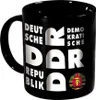 Tasse mit Rundumdruck DDR Ostalgie Emblem Abzeichen schwarz Produktbild-Vorschau 1