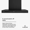 KlarsteinAeroClean digestoř, 649,9 m³/h, 4 úrovně, EEK A++, Náhled obrázku produktu 6