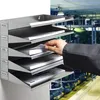 DURABLE Odklada? dokument? A4, 5 p?ihrádek, šedá, 336010 Náhled obrázku produktu 2