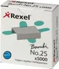 Agrafes Rexel n° 25 zinguées 5.000 pièces Voir les images du produit 2