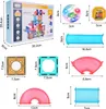 Klocki magnetyczne 3d świecące konstrukcyjne edukacyjne 83 Podgląd zdjęcia produktu 2