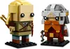 Two LEGO BrickHeadz figures, Legolas and Gimli, are displayed side-by-side on a white background. Produktbild-Vorschau