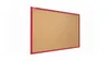 Korková nástěnka v barevném dřevěném rámu 90x60 cm – Náhled obrázku produktu 1