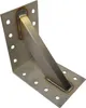 V2A Edelstahl Winkel 15x15x10cm verstärkt Holzverbinder 5mm Produktbild-Vorschau 1