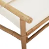 vidaXL 4 tlg. Garten Lounge Set mit Cremeweißen Kissen Produktbild-Vorschau 7