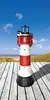 JW Solar-Leuchtturm ROTER SAND 80 cm 2639-01 Produktbild-Vorschau 2