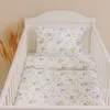 Baby Bettwäsche Set 100x135 cm aus Baumwolle – Decken- und Produktbild-Vorschau 4