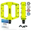 AARON Rock MTB Pedale Gelb | Mountainbike Fahrradpedale Produktbild-Vorschau 1