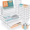STILVORA Schubladen-Aufbewahrungsbox Set 25-teilig, Produktbild-Vorschau 1