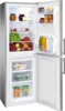 An open refrigerator with food items inside. Produktbild-Vorschau