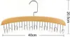 Naturfarbener Holz Gürtelbügel - 12 Haken - Hangerworld Produktbild-Vorschau 5