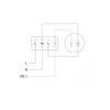A wiring diagram for a motion detector. Náhled obrázku produktu