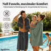 Komfortec 8er Handtuch Set aus 100% Baumwolle, 4 Badetücher Produktbild-Vorschau 4