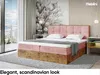 MEBLINI Boxspringbett mit Bettkasten - Gepolstert Produktbild-Vorschau 3