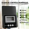 SPORTNOW Rameur à eau, rameur musculation d'appartement, 6 Voir les images du produit 7