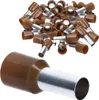500 Stück Kalitec AE01406BR Aderendhülsen isoliert 0,14mm² Produktbild-Vorschau 2