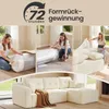 VASAGLE modulares Sofa 244 cm breit, vakuumverpackt, keine Produktbild-Vorschau 2