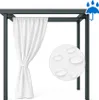 Tissu Oxford imperméable enduit de PVC - Blanc, largeur 160 Voir les images du produit 3