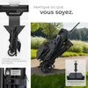 Poussette buggy FINN pliable avec harnais à 5 points - gris Voir les images du produit 7
