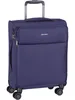 A blue trolley suitcase on a white background. Anteprima dell’immagine prodotto