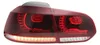 Fari posteriori a LED completi per VW Golf 6 VI, dal 2008 Anteprima dell’immagine prodotto 2