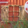 UNUS® Deko-Fenster Sprossenfenster mit Fensterläden Holz Produktbild-Vorschau 2