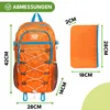 KRUMAD Leichter Wanderrucksack 25L Faltbarer Sportrucksack Produktbild-Vorschau 4