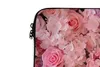 MuchoWow® Laptop Hülle 15 Zoll Blumen - Rosa - Rosen Produktbild-Vorschau 3