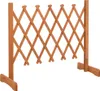 vidaXL Pomarańczowy płotek ogrodowy 120x60 cm z litego Podgląd zdjęcia produktu 1
