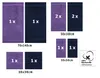 Betz 10-tlg. Handtuch-Set PREMIUM CLASSIC 2 Duschtücher 4 Produktbild-Vorschau 2