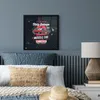 MuchoWow® MuchoWow® Gerahmtes Poster Mancave - Auto - Retro Produktbild-Vorschau 4