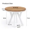Runder Ausziehbarer Tisch für Esszimmer, PERO mit einem Produktbild-Vorschau 11