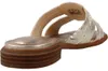 Sandali Del Marchio Clarks Del Modello Ariany Mule Oro Anteprima dell’immagine prodotto 3