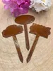 Edelrost Kräuterstecker, Kräuterschild, Metall, Produktbild-Vorschau 4