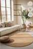 Hanse Home Jute Braided Jute Teppich Rund Rangpur Natur Produktbild-Vorschau 2