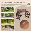 Ławka ogrodowa Outsunny 2-osobowa ławka drewniana Podgląd zdjęcia produktu 6