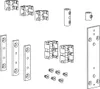 Set di accessori Geze OL90 N composto da supporto per Anteprima dell’immagine prodotto 6